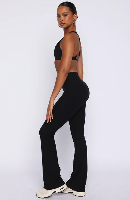 Movement Flare Leggings Black