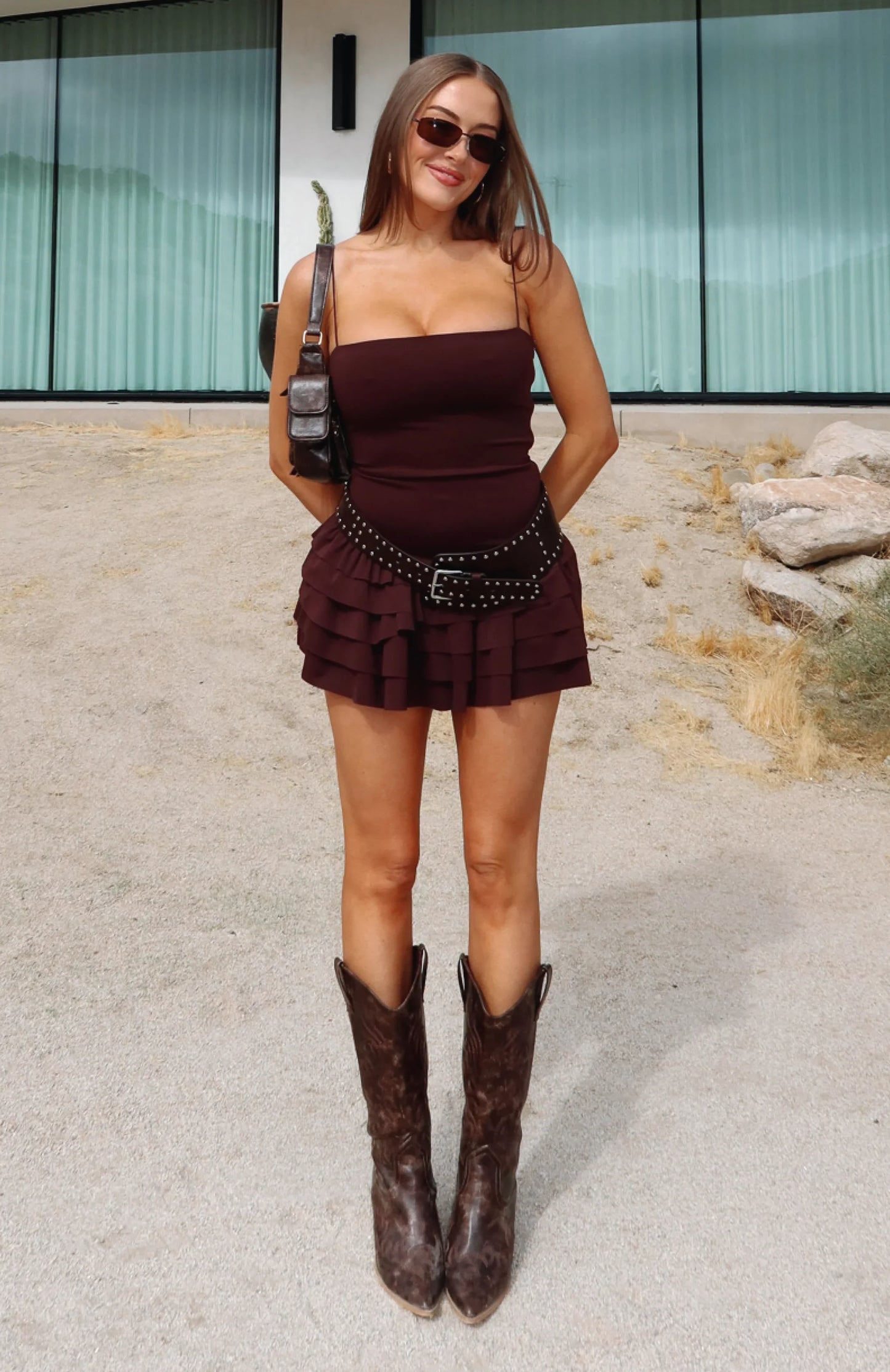 Photo ID Playsuit Chocolate