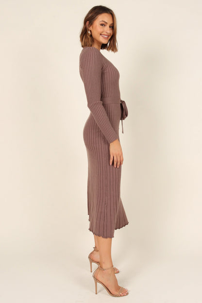 Reigan Dress Mocha