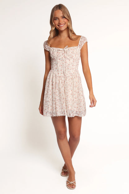 Sabella Mini Dress Blush Azalea