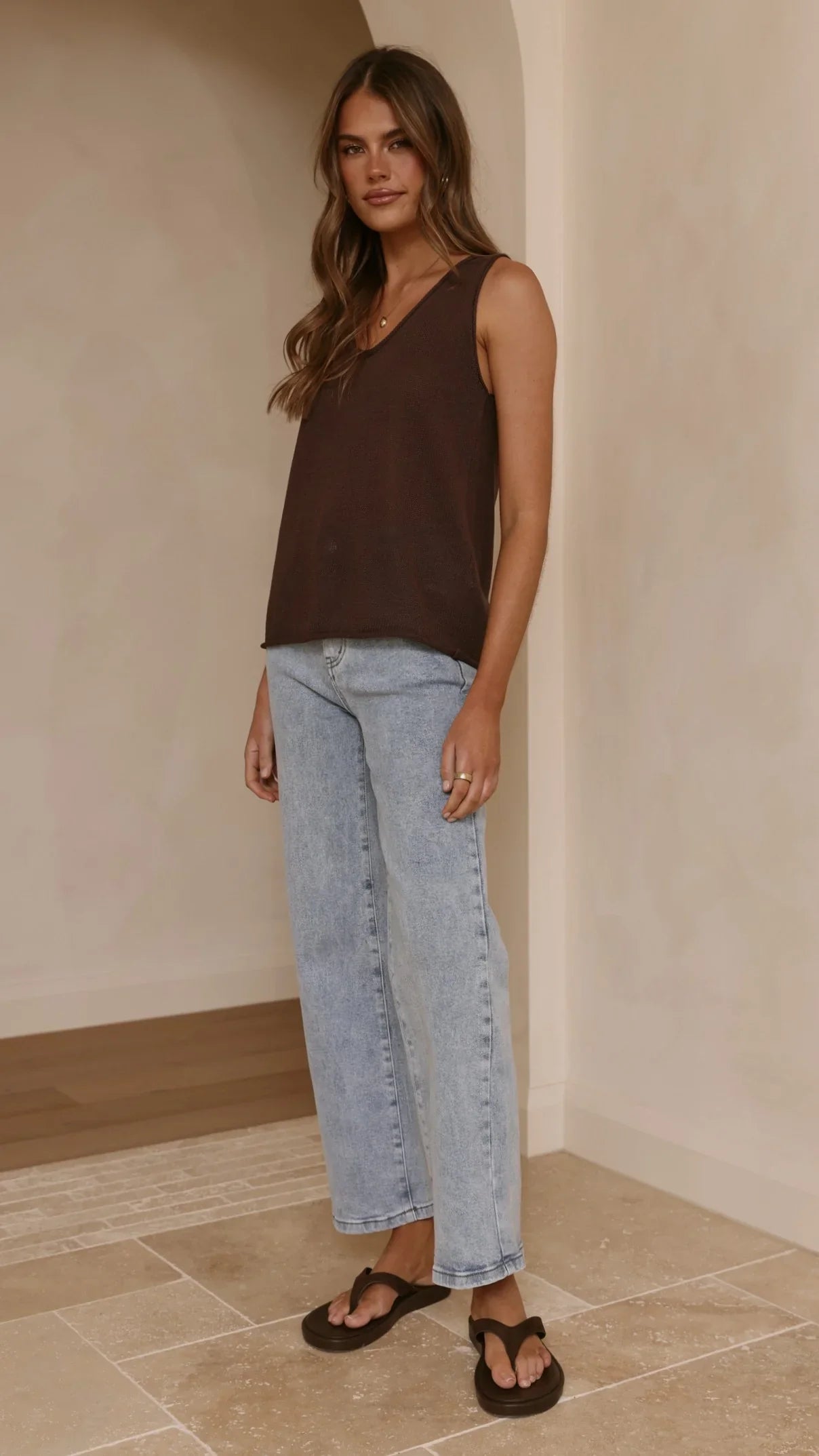 Vinnie Straight Leg Jeans Light Blue