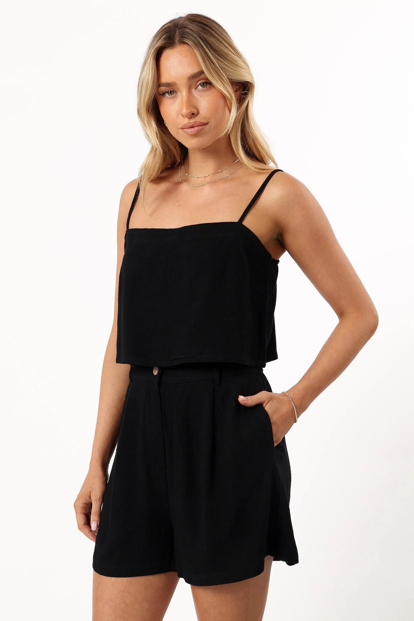 Ryan Short Set Black