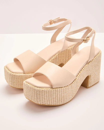 Briellee Chunky Platform Heeled Sandals