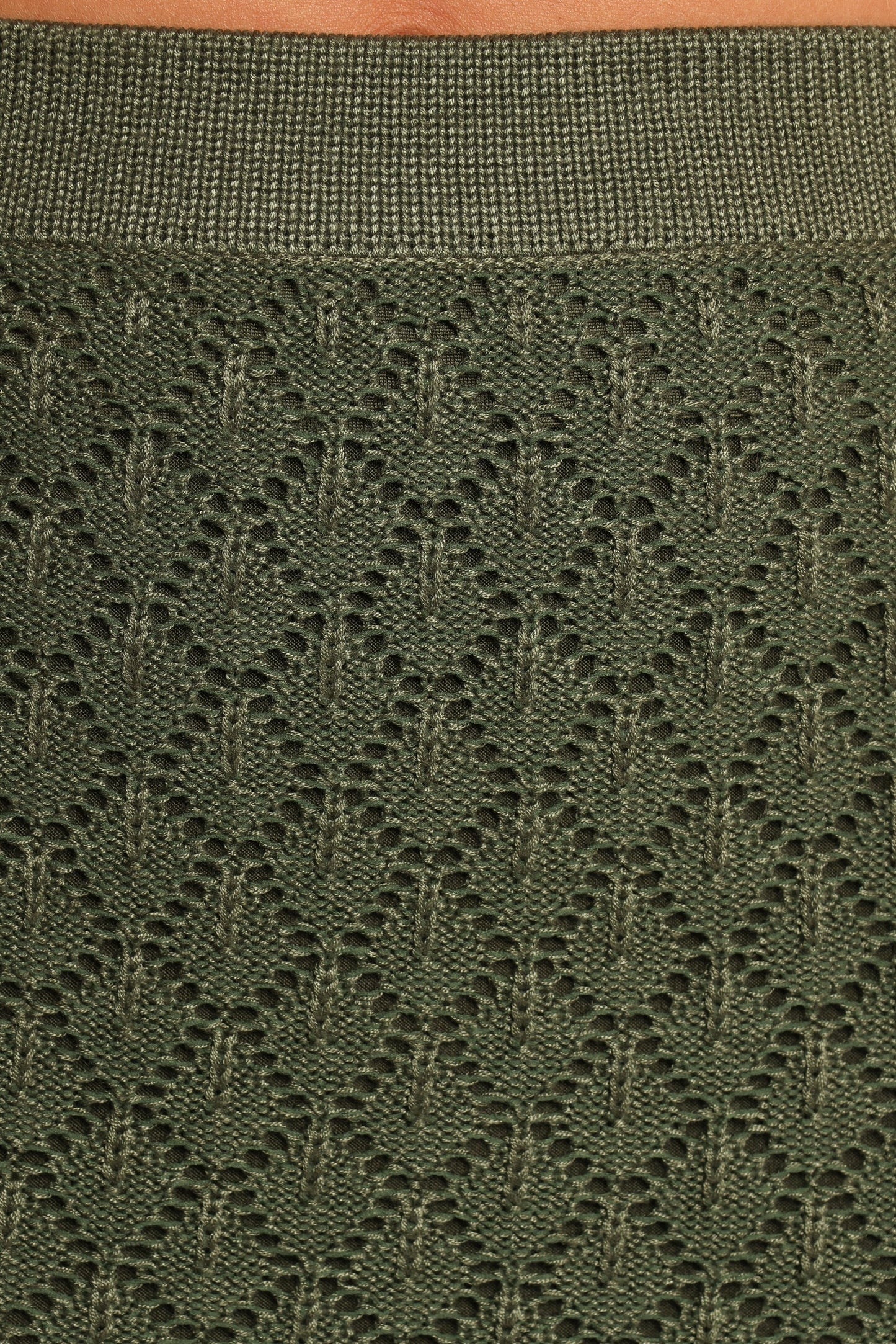 Asplie Knit Top Olive