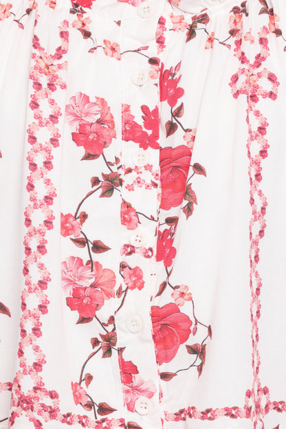 Solana Short Set Red Rose