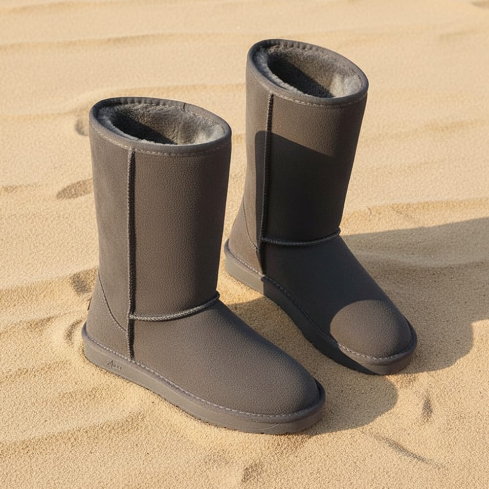 Faux Fur Waterproof Winter Boots