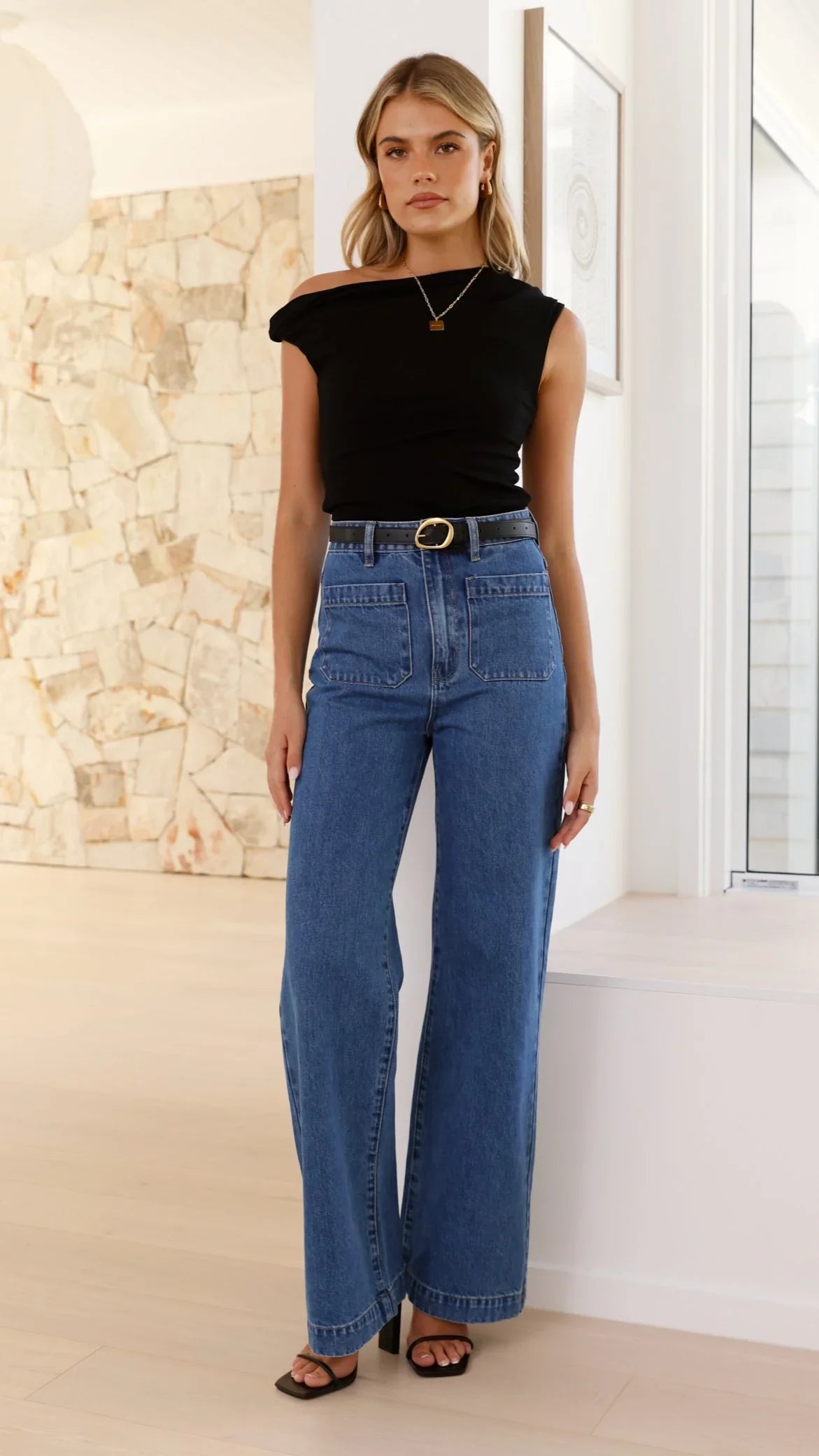 Rollas Sailor Jean Long Ashley Blue