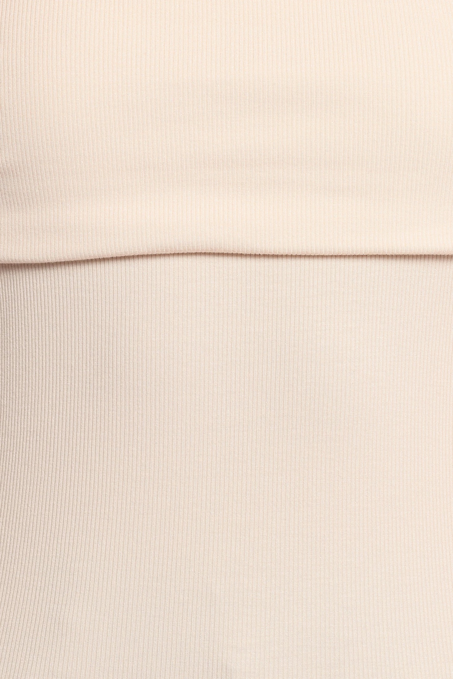 Thomsie Off Shoulder Knit Top Ivory