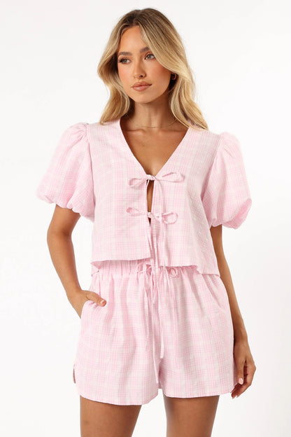 Hanna Short Set Pink