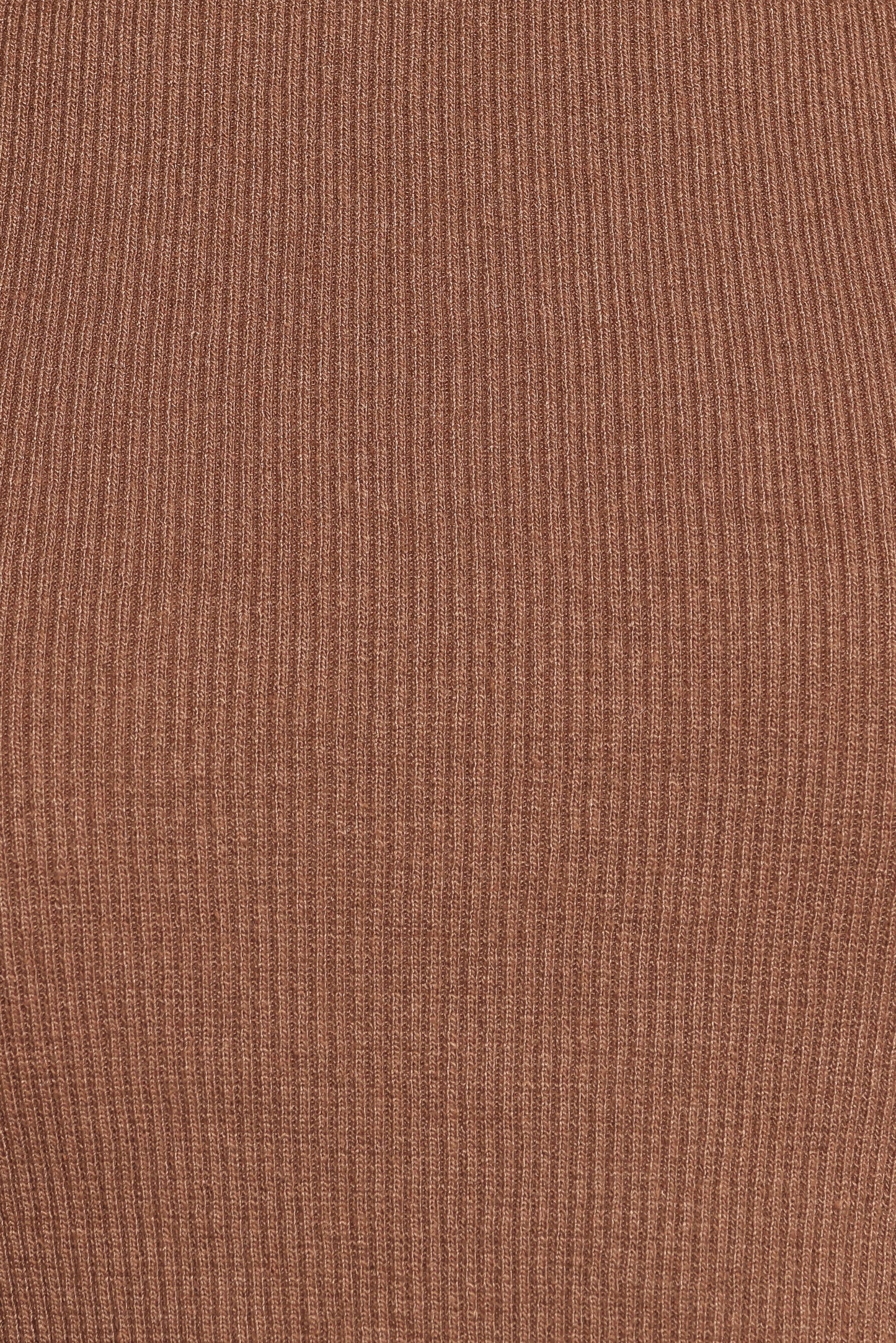 Ari Ribbed Tank Mocha
