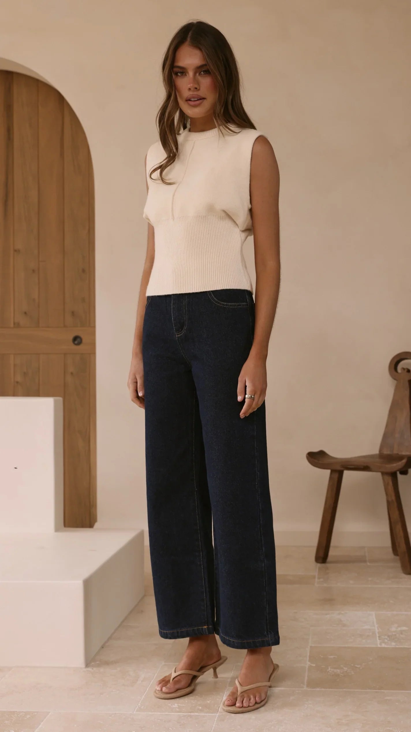 Dakari Knit Top Cream