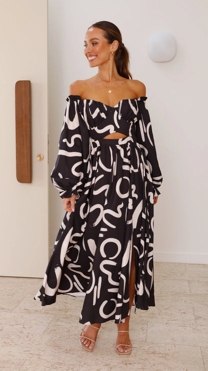 Freya Maxi Dress Black
