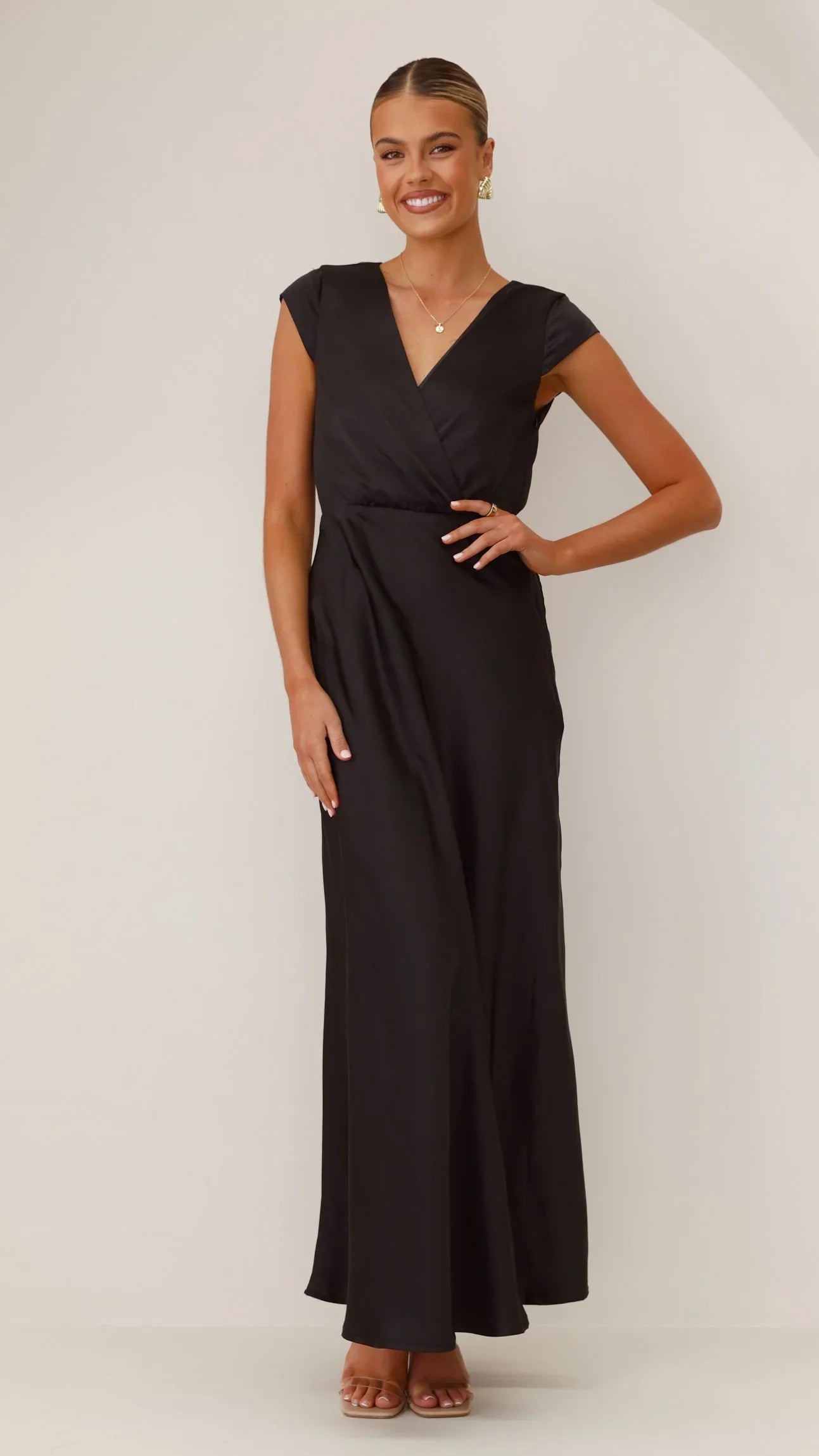 Selma Maxi Dress Black
