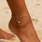 Heart Anklet Foot Jewelry