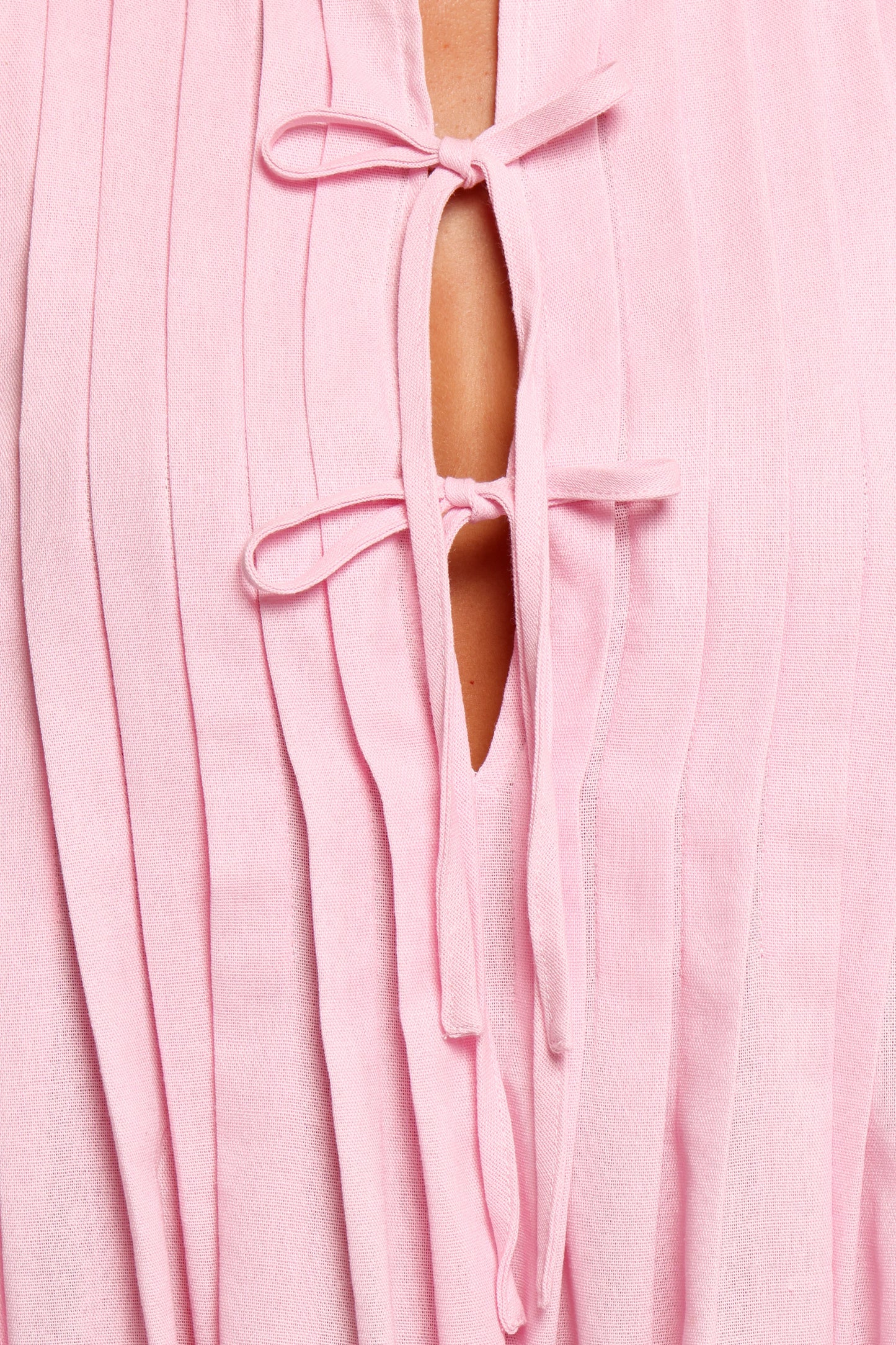 Madeline Mini Dress Pale Pink
