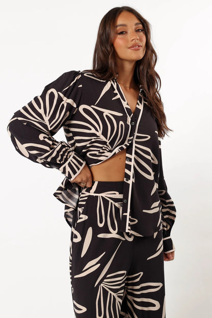 Talia Top Black