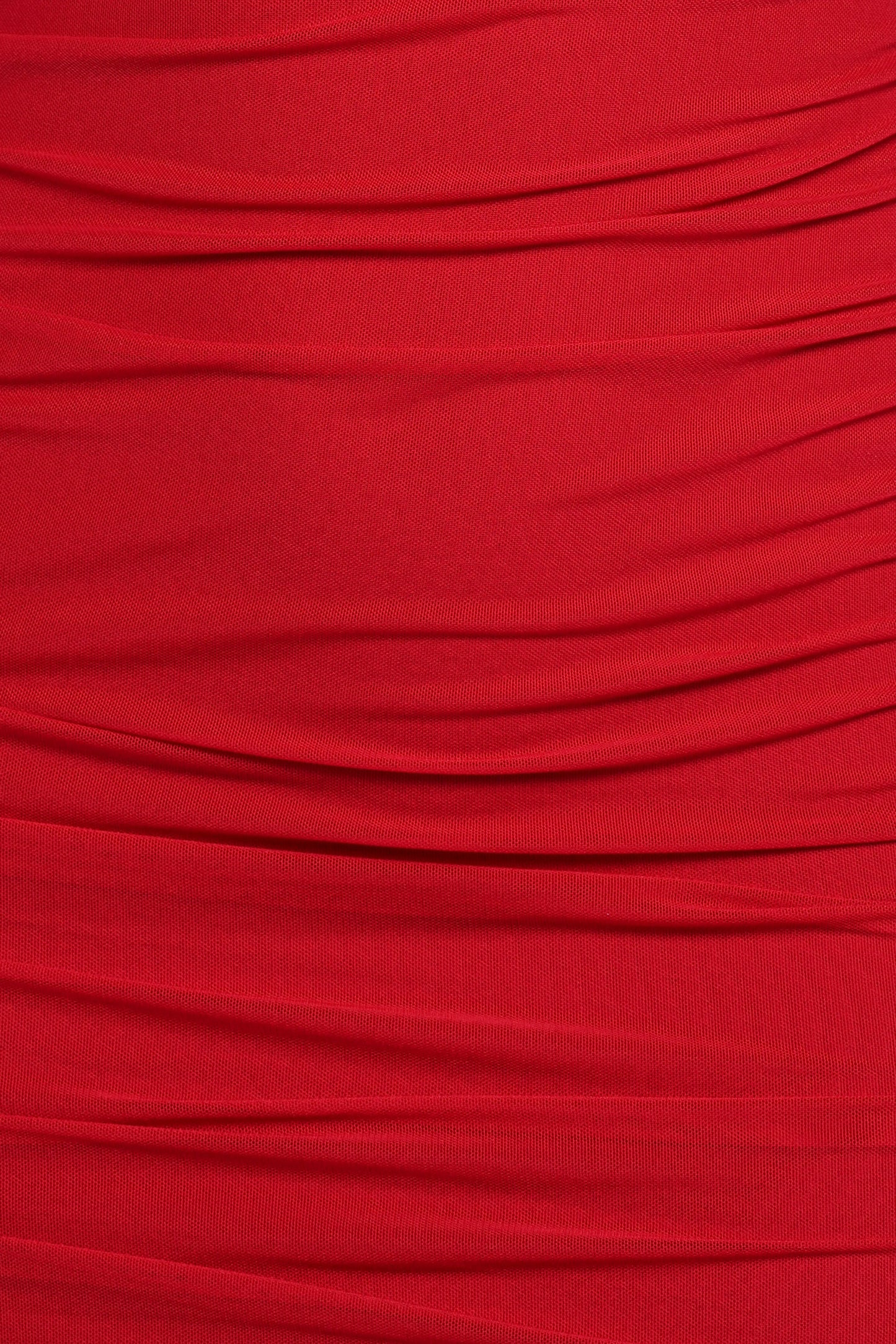 Austin Long Sleeve Mini Dress Red