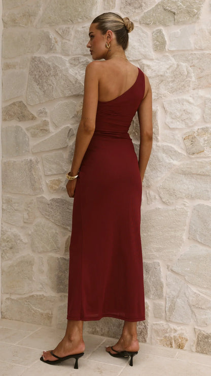 Kourt Maxi Dress Cherry