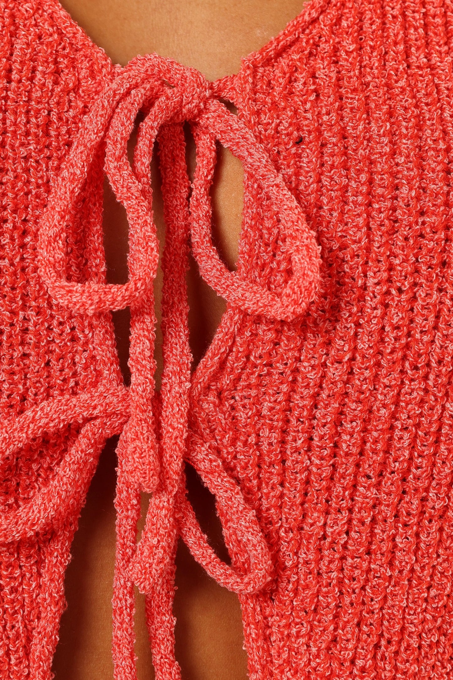 Kendall Knit Top Red