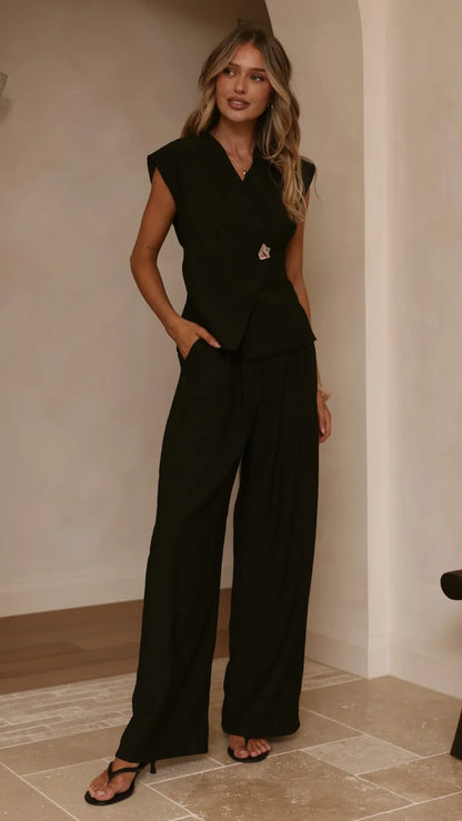 Zahira Pants Black