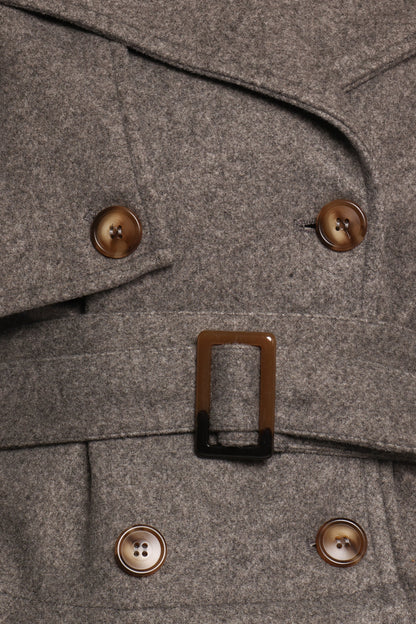 Zayda Crop Jacket Grey