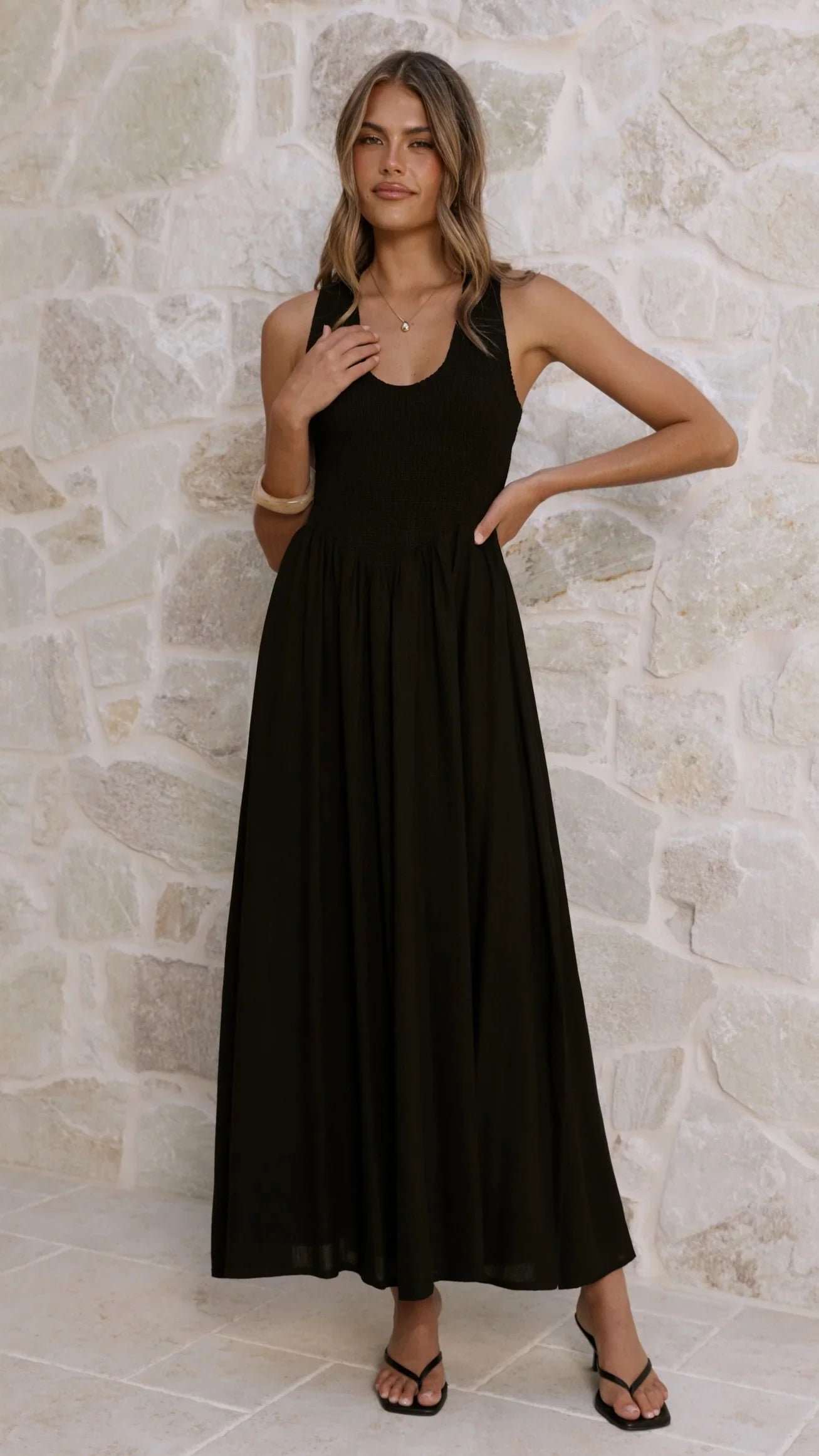 Amira Maxi Dress Black