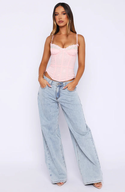 Scarlett Haze Bustier Baby Pink