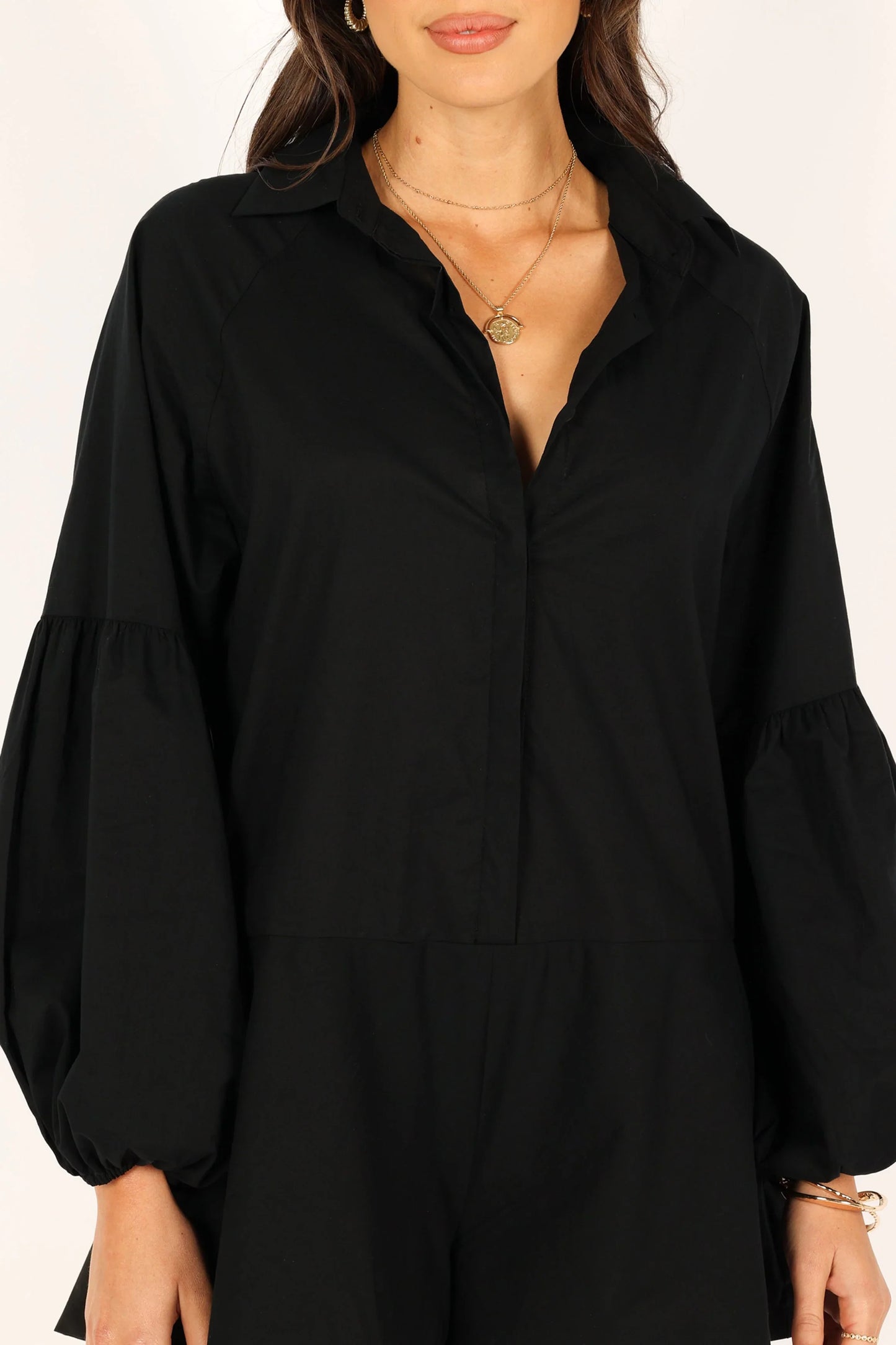 Elsa Romper Black