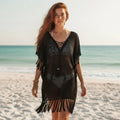 Sexy Tassel Beach Cover Up Dress