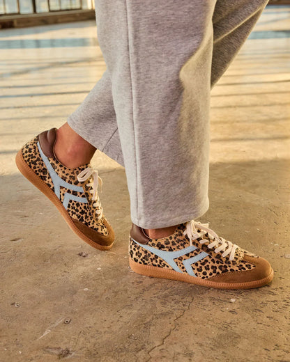 Lorilai Faux Suede Lace Up Sneakers
