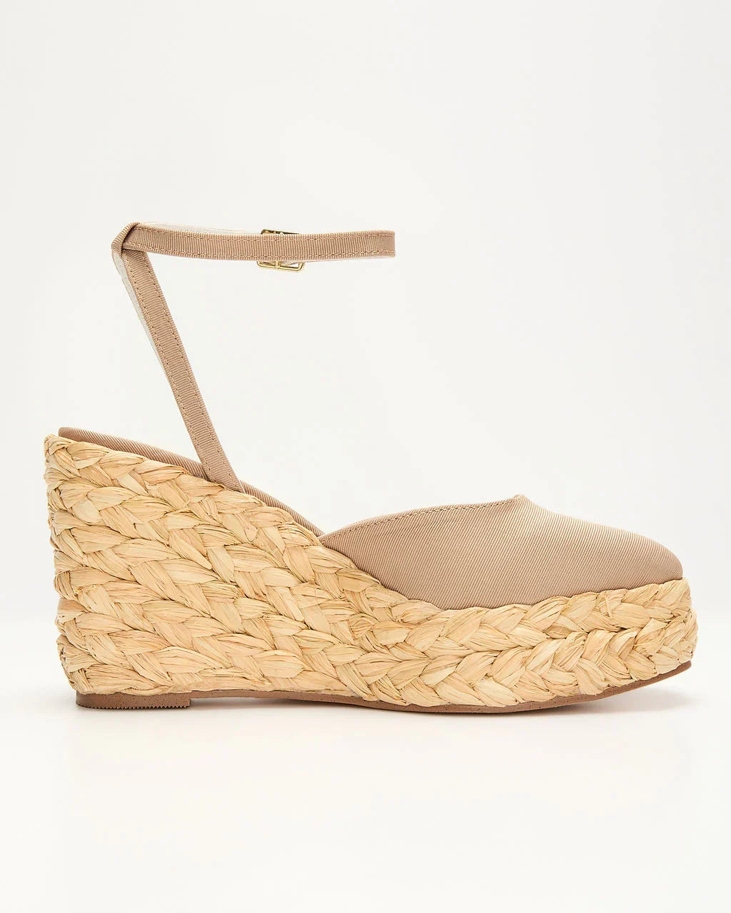 Novak Straw Wedge Heels