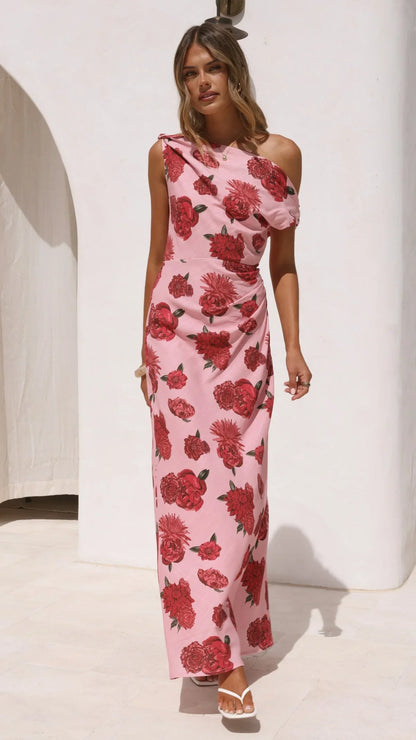 Gigi Maxi Dress Dahlia Rouge