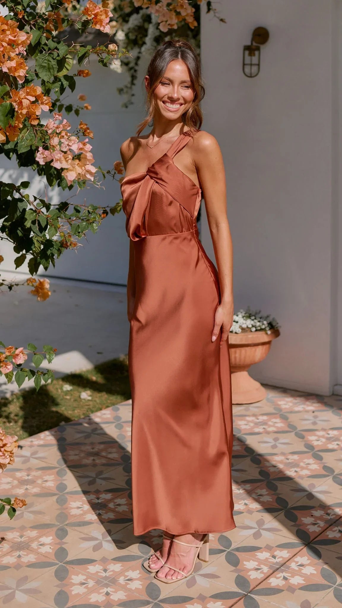 Greta Maxi Dress Copper