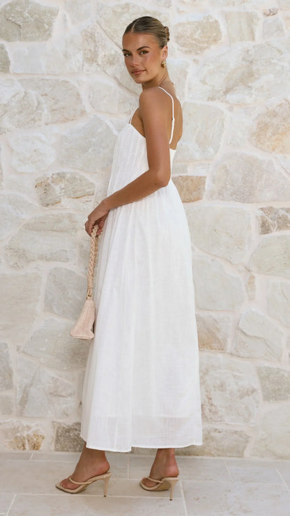 Stayla Maxi Dress White