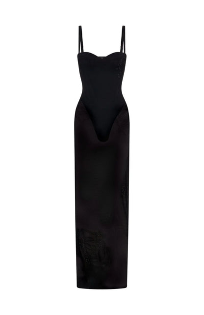 Parisian Night Maxi Dress Black