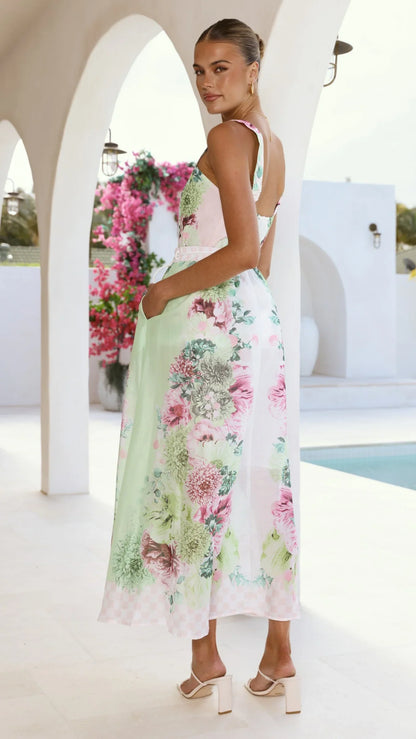 Kira Maxi Skirt Sorbet Symphony