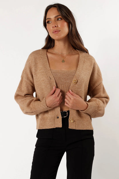 Isabel Sweater Top Beige