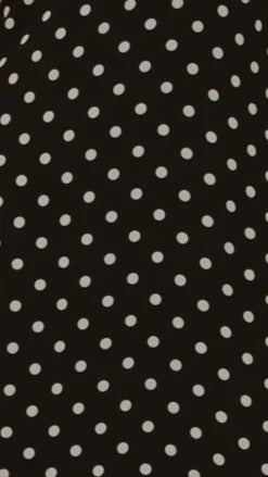 Oriella Maxi Dress Black Polka