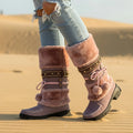 Mid Calf Thick Fur Boots 4 Colors