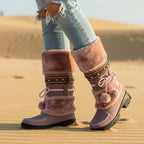 Mid Calf Thick Fur Boots 4 Colors