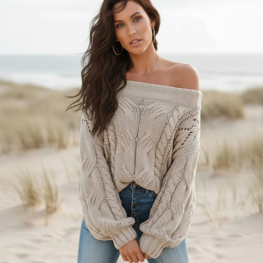Sexy Off Shoulder Sweater