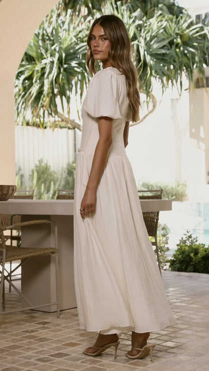 Merilia Maxi Dress Cream