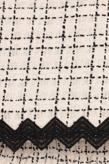 Elea Top Black White