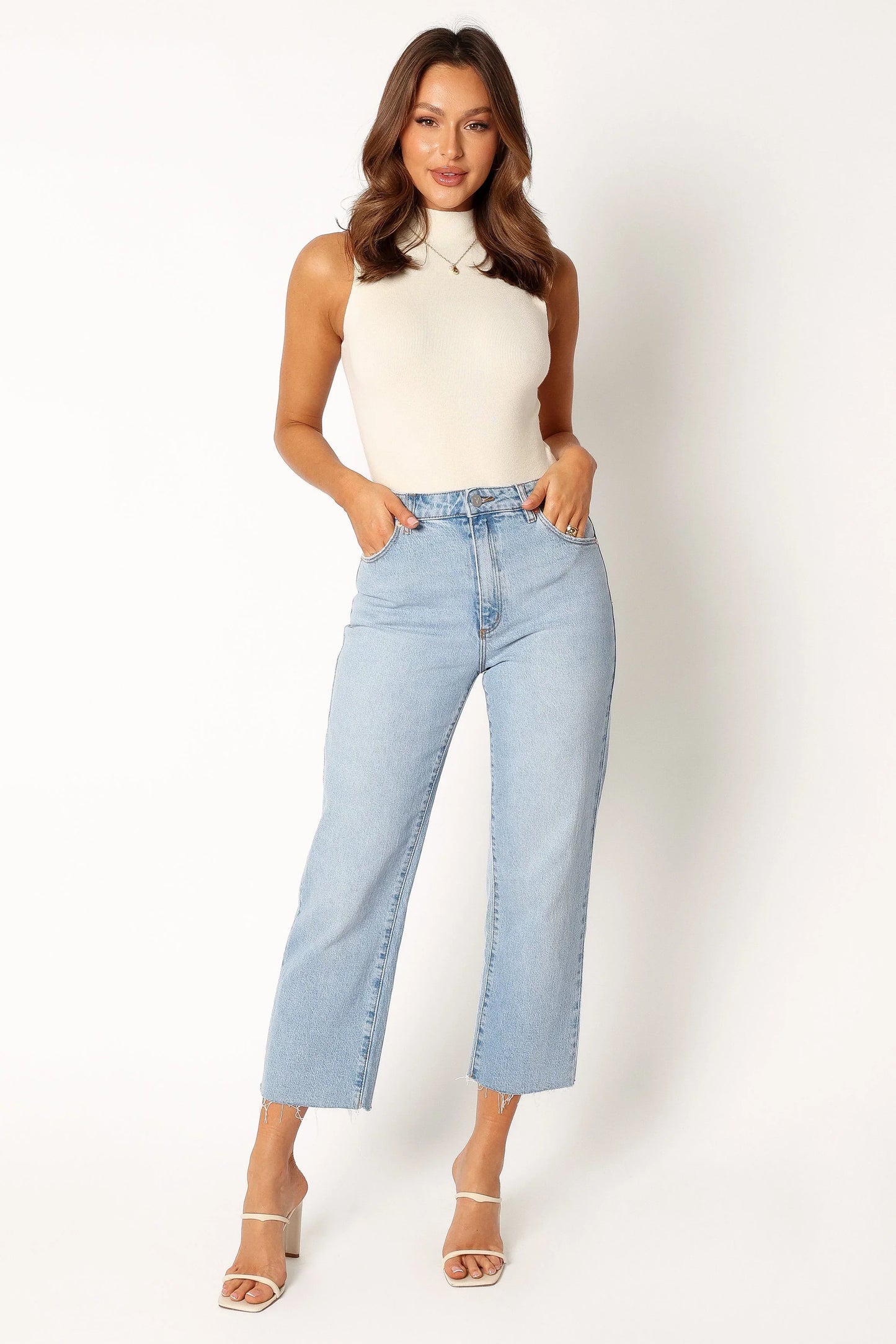 Natalia Knitted Bodysuit Cream