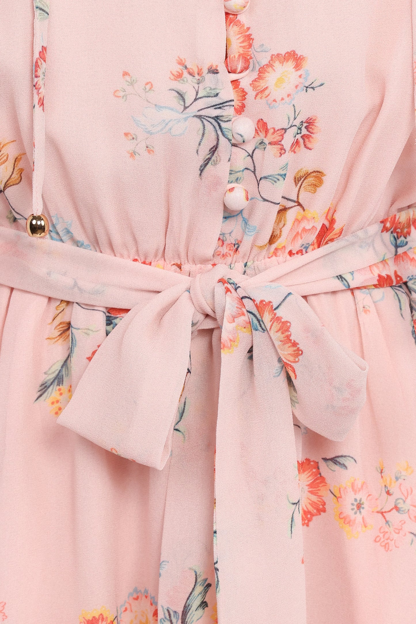 Michelle Romper Paisley Peach