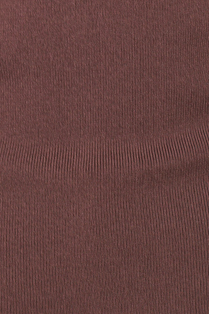 Trinity Long Sleeve Top Chocolate Brown