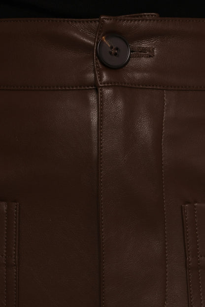 Colby Midi Skirt Brown