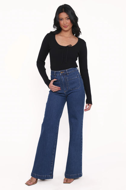 Cooper Knit Top Black