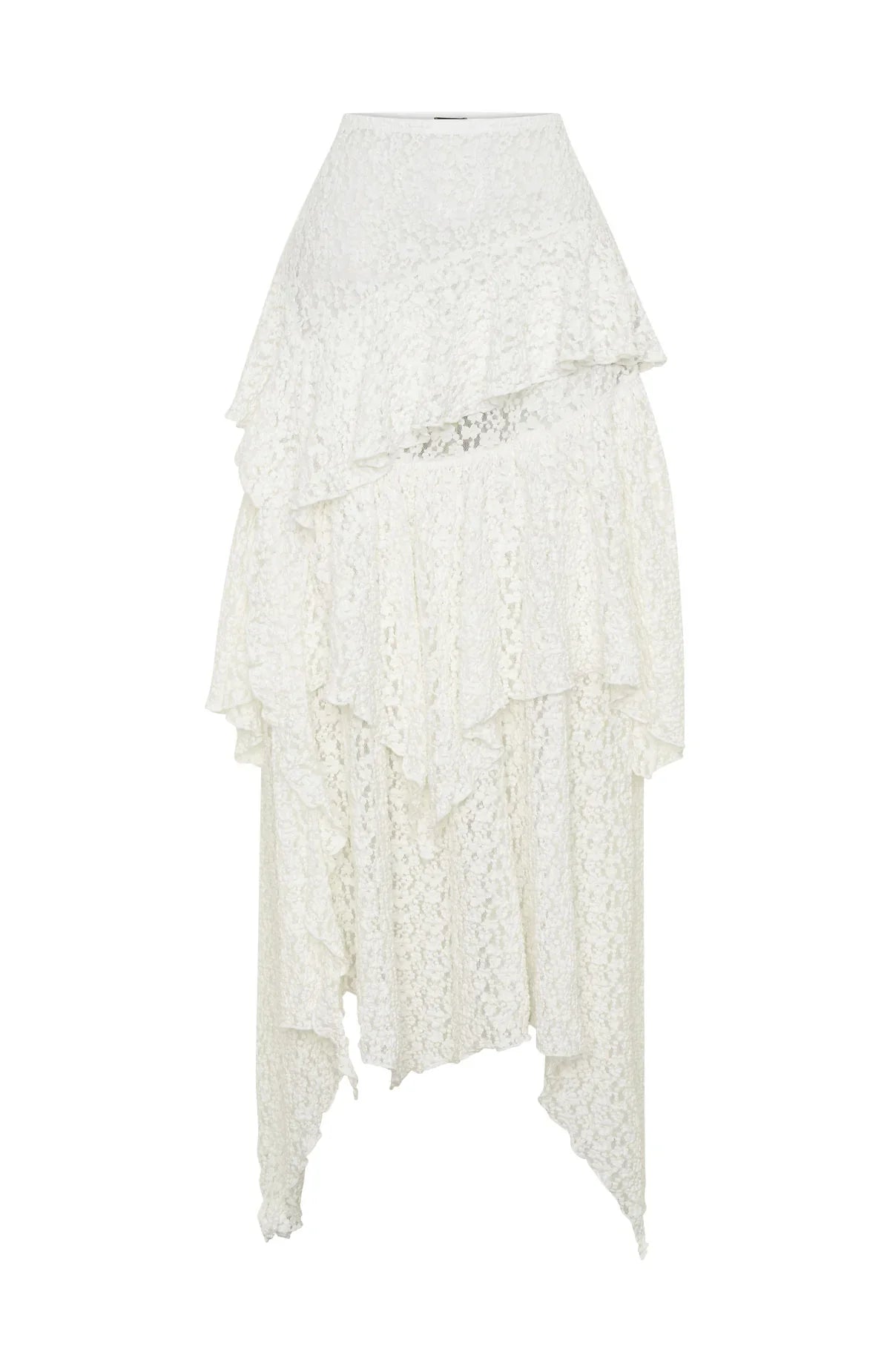 Wildflower Kiss Maxi Skirt White