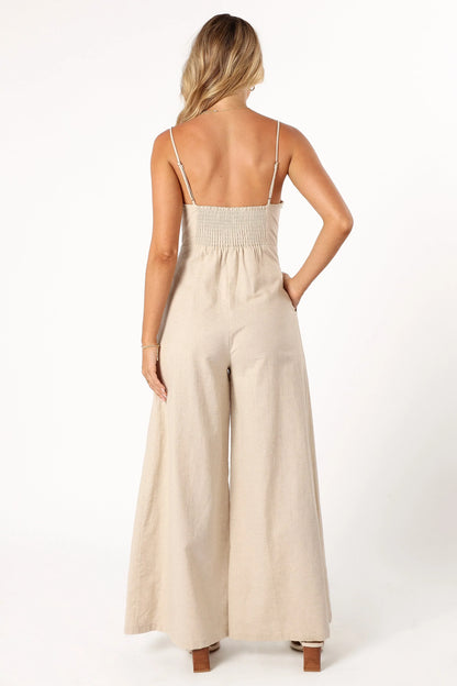 Lila Jumpsuit Oatmeal